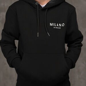 MILANO DI ROUGE Lux Kids Lennox Hooded Sweatshirt 🚨missing cord🚨size Large